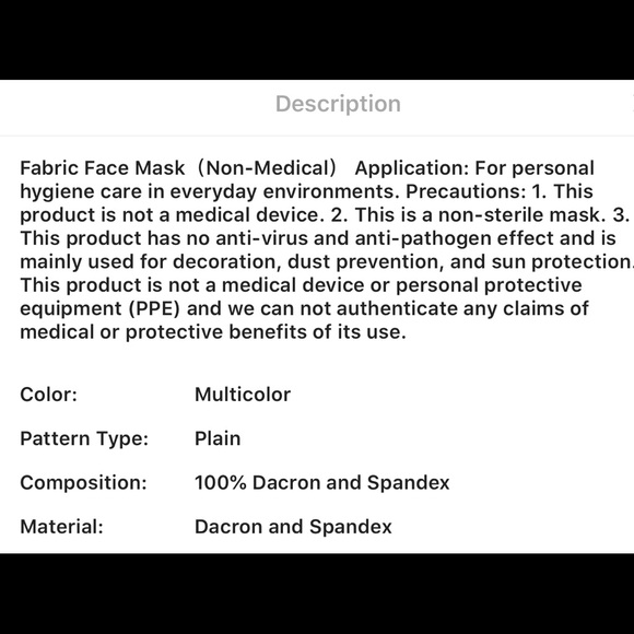 4PC Satin Face Masks Cover & 4PC Hair Scrunchies - Picture 7 of 8